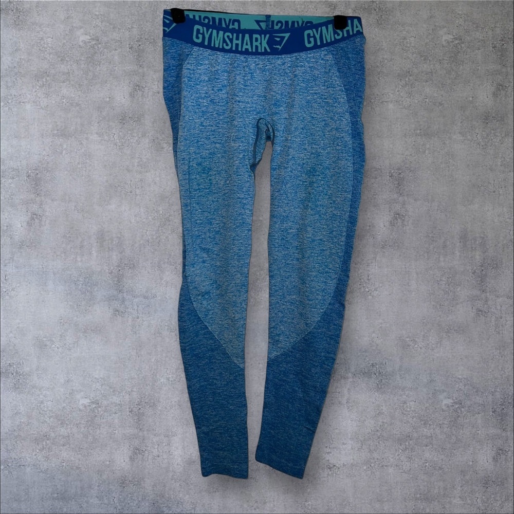 Gymshark‎ Heathered Blue Workout Leggings